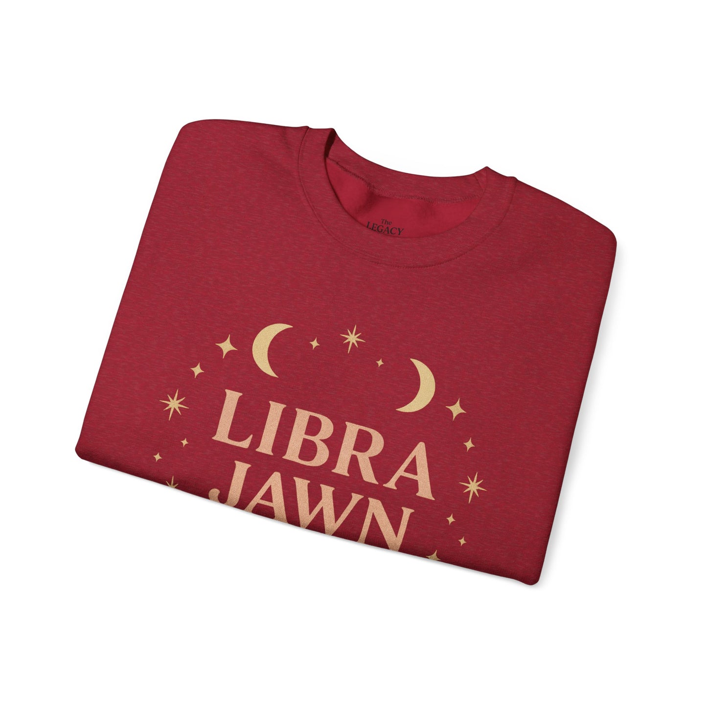 Libra Jawn Sweatshirt | Cozy Zodiac Crewneck | Astrology Gift | Balanced and Bougie | Libra Season Apparel | Perfect for Birthdays, Holidays