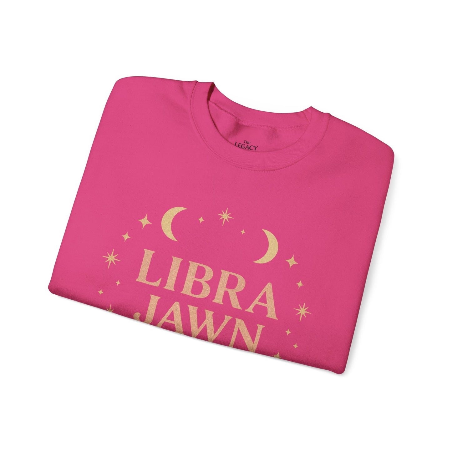 Libra Jawn Sweatshirt | Cozy Zodiac Crewneck | Astrology Gift | Balanced and Bougie | Libra Season Apparel | Perfect for Birthdays, Holidays