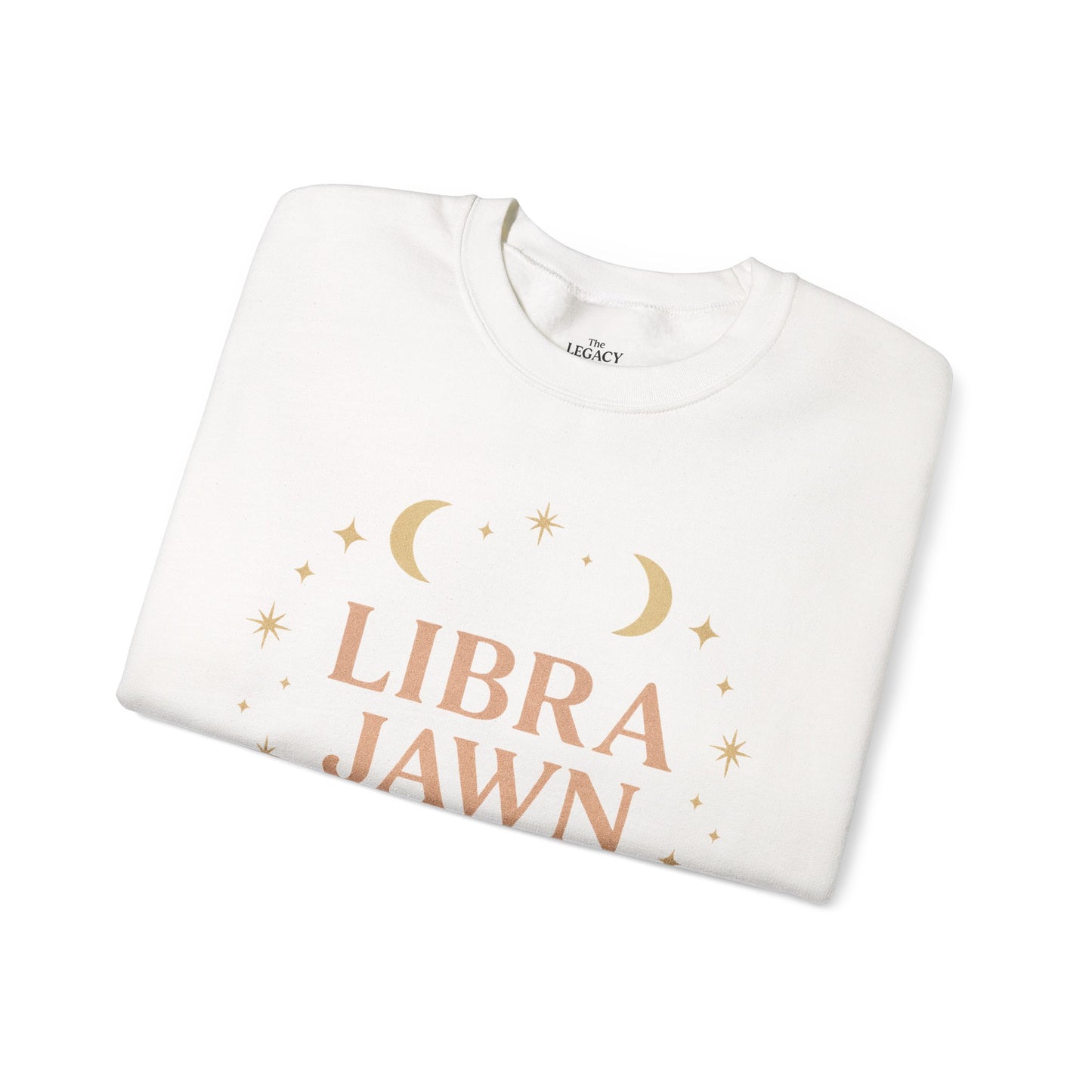 Libra Jawn Sweatshirt | Cozy Zodiac Crewneck | Astrology Gift | Balanced and Bougie | Libra Season Apparel | Perfect for Birthdays, Holidays